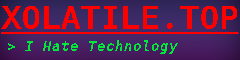 Xolatile's website